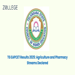 TG EAPCET Results 2025 Agriculture and Pharmacy Streams Declared